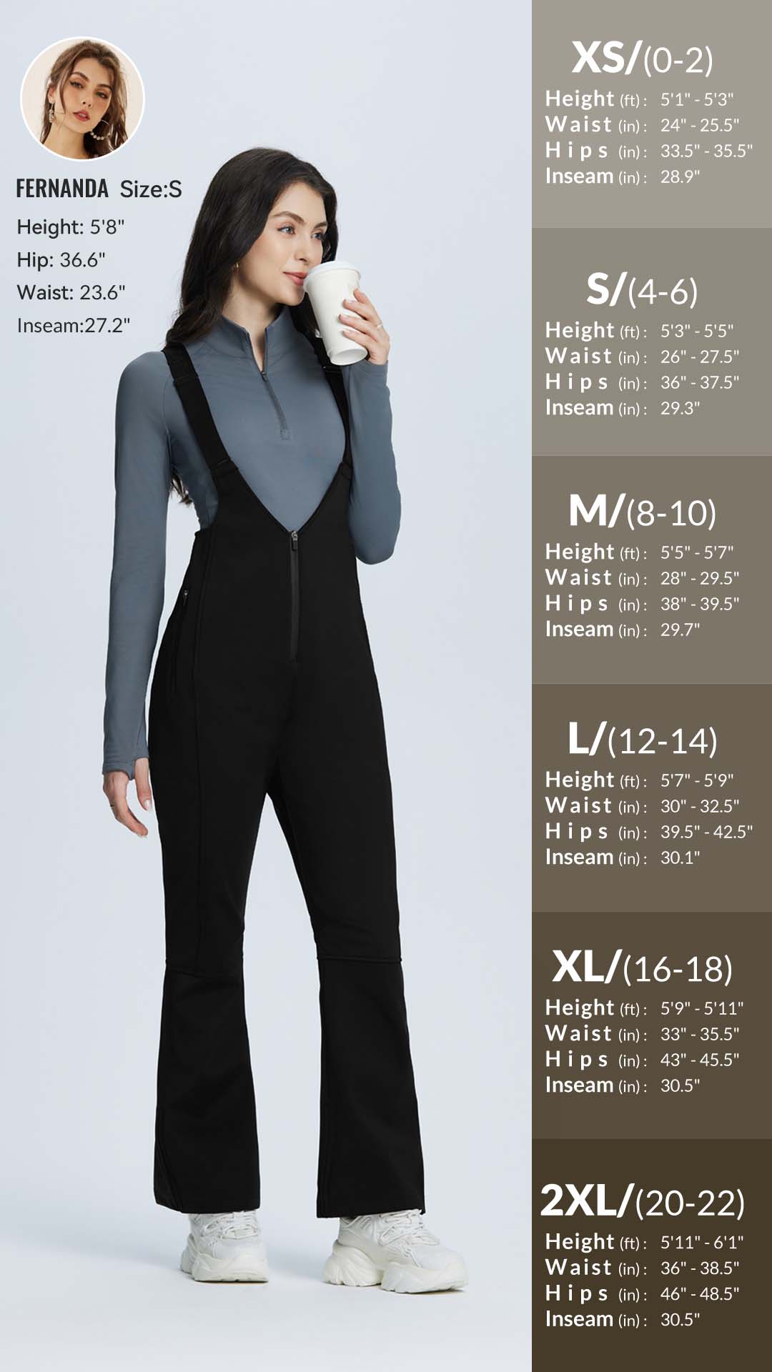 Amazon.com : baleaf Women's Snow Pants Waterproof Insulated Ski